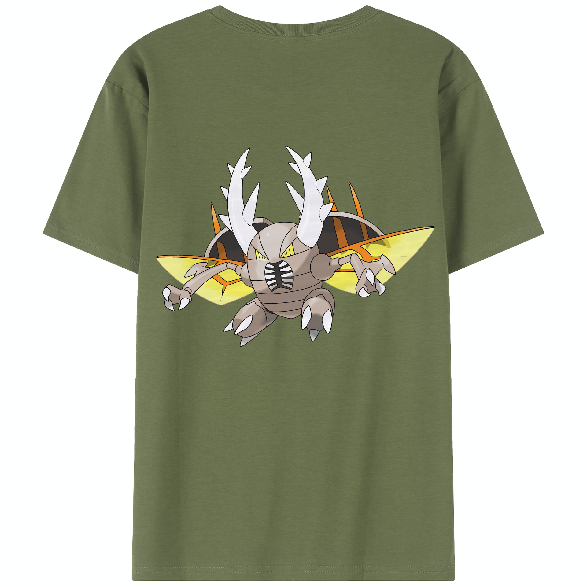 （画像用） ポケットモンスター Pokémon 綿100％半袖Tシャツ（背面プリント）